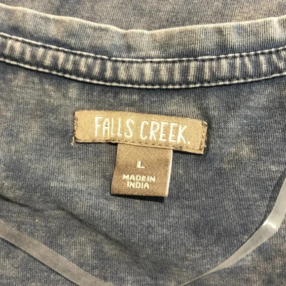 FALLS CREEK Cotton V-Neck Pocket Tee - Picture 3 of 6